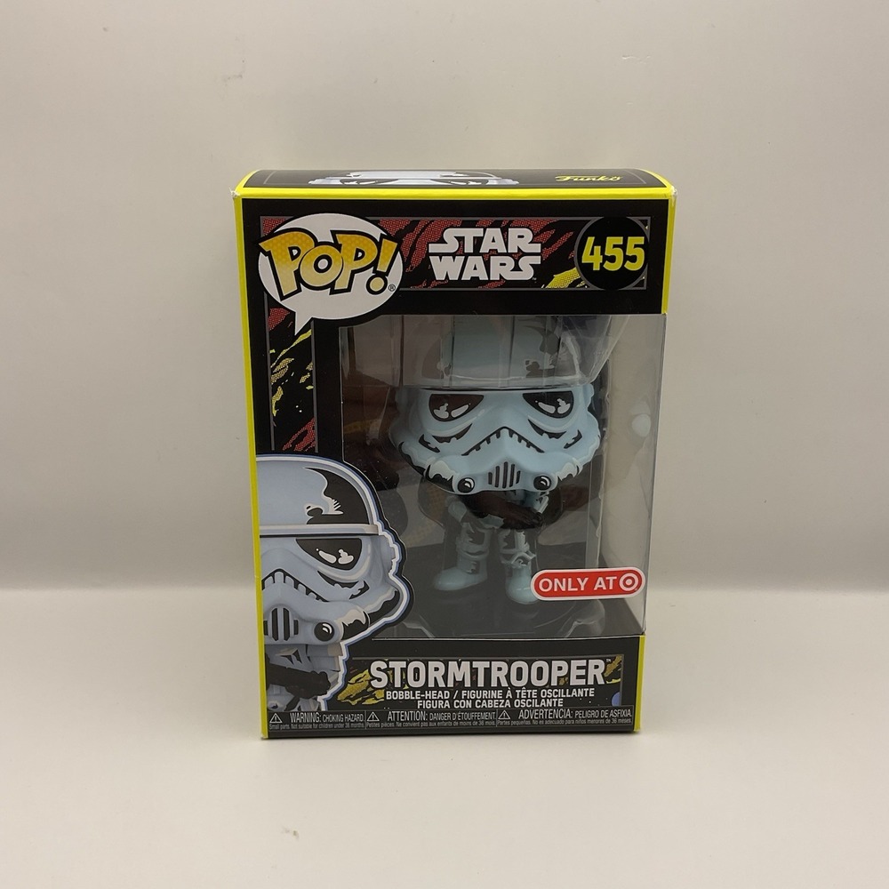 Star Wars Pop! #455‎ Stormtrooper Target Exclusive - White/Black